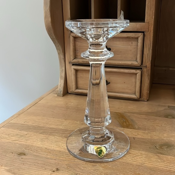 Set of 2 Waterford Crystal Candle Holders Illuminology Panel Cut New in Box - Picture 3 of 11